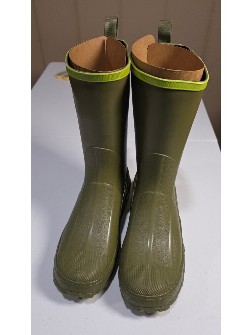 The Original Muck Boot Company Harvester Waterproof Green Rubber Boots